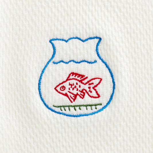 新しいお守り刺繍『金魚』のお話